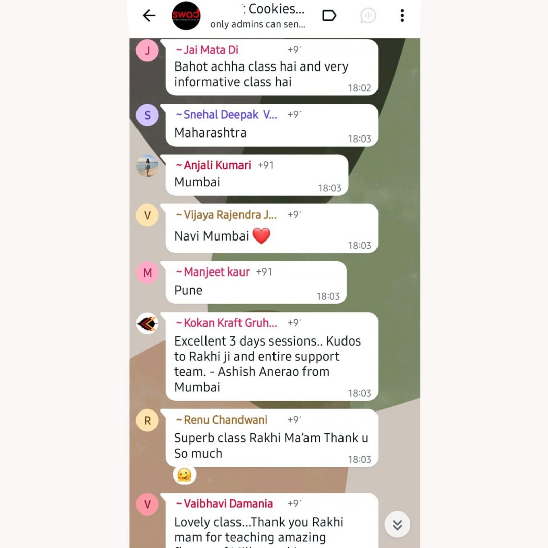 International Cafe Style Gourmet Cookies workshop